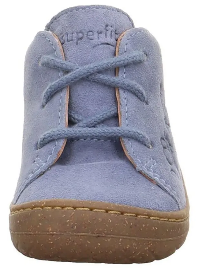 superfit Halbschuhe^Leder-Schnürschuhe "Saturnus" in Blau