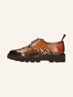 Leder-Schnürschuhe "Selina 84" in Hellbraun>MELVIN & HAMILTON Outlet