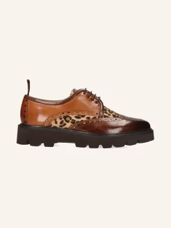 Leder-Schnürschuhe 