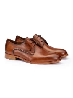 LLOYD Schnürschuhe^Leder-Schnürschuhe "Stanton" in Hellbraun
