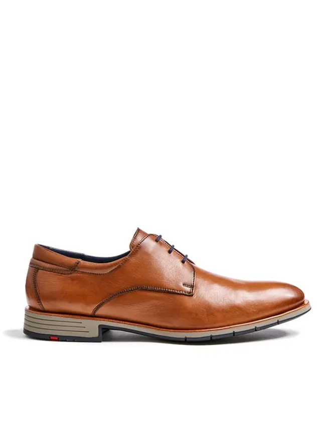 Leder-Schnürschuhe "Tambo" in Hellbraun>LLOYD New