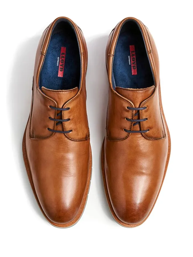 Leder-Schnürschuhe "Tambo" in Hellbraun>LLOYD New