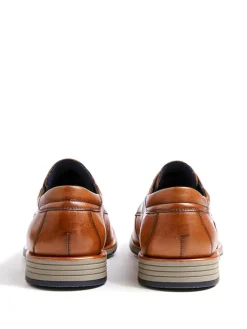 Leder-Schnürschuhe 