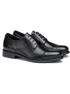 LLOYD Stiefel & Boots^Leder-Schnürschuhe "Tassil" in Schwarz