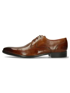 Leder-Schnürschuhe "Toni 1" in Braun>MELVIN & HAMILTON Clearance