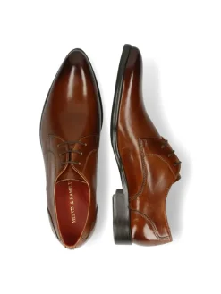 Leder-Schnürschuhe 