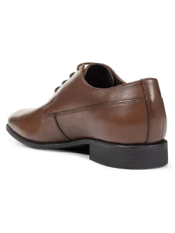 Leder-Schnürschuhe 
