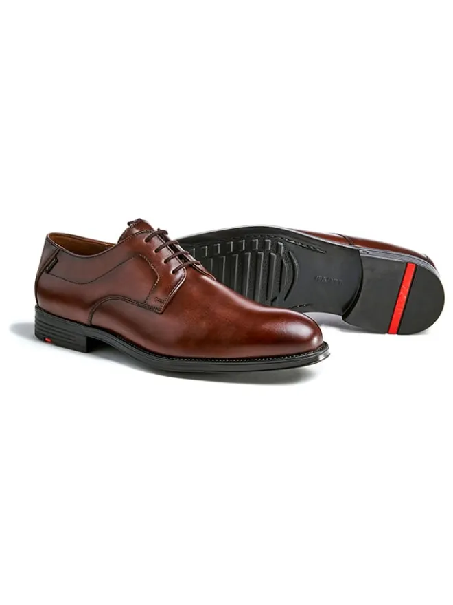 Leder-Schnürschuhe "Valmary" in Hellbraun>LLOYD Outlet