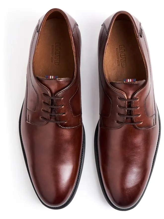 Leder-Schnürschuhe "Valmary" in Hellbraun>LLOYD Outlet