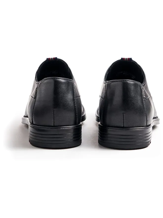 Leder-Schnürschuhe "Valmary" in Schwarz>LLOYD New