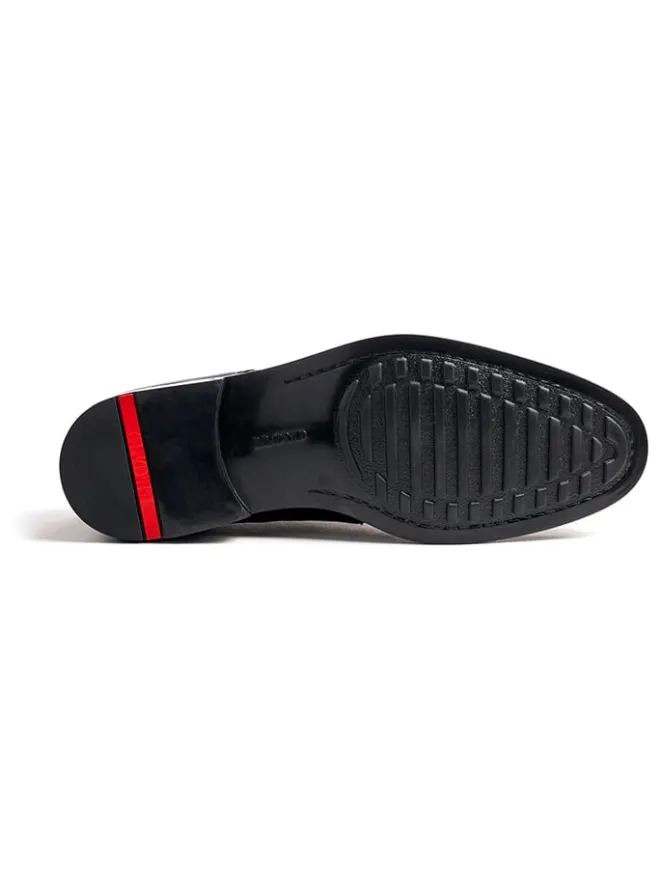 Leder-Schnürschuhe "Valmary" in Schwarz>LLOYD New