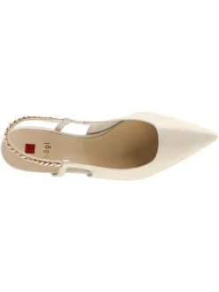 Högl Ballerinas^Leder-Slingballerinas in Creme