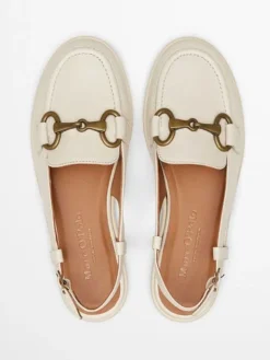 Marc O'Polo Shoes Ballerinas^Leder-Slingballerinas in Creme