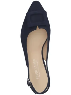 PETER KAISER Ballerinas^Leder-Slingballerinas in Dunkelblau