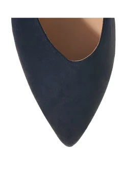 Högl Pumps^Leder-Slingballerinas in Dunkelblau