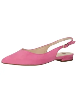 Leder-Slingballerinas in Rosa>Högl Discount