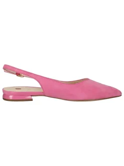 Leder-Slingballerinas in Rosa><noscript><img width=