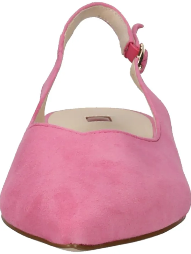 Leder-Slingballerinas in Rosa>Högl Discount