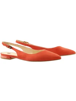 Högl Ballerinas^Leder-Slingballerinas in Rot