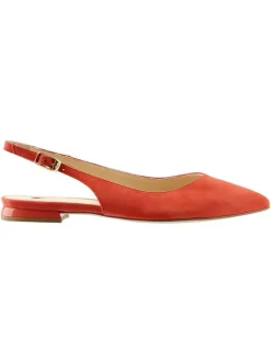 Högl Ballerinas^Leder-Slingballerinas in Rot