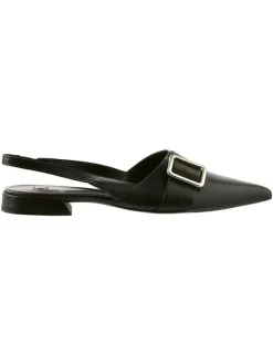 Leder-Slingballerinas in Schwarz>Högl Hot