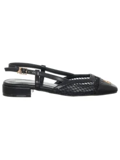 Patrizia Pepe Ballerinas^Leder-Slingballerinas in Schwarz