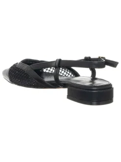 Patrizia Pepe Ballerinas^Leder-Slingballerinas in Schwarz