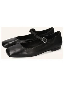 Leder-Slingballerinas "Livia" in Schwarz>MELVIN & HAMILTON Online