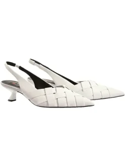 Högl Pumps^Leder-Slingpumps "Estelle" in Weiß