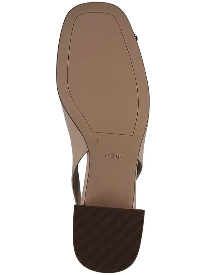Leder-Slingpumps in Beige>Högl Sale