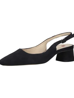 Högl Pumps^Leder-Slingpumps in Dunkelblau