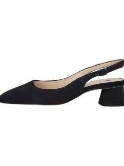Högl Pumps^Leder-Slingpumps in Dunkelblau