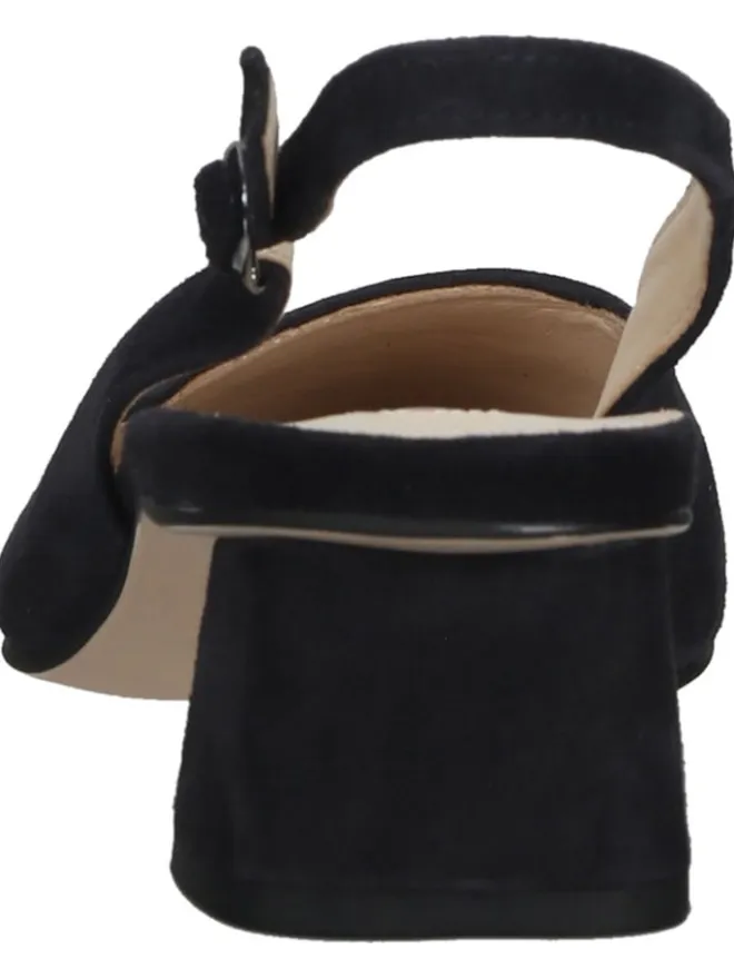 Högl Pumps^Leder-Slingpumps in Dunkelblau