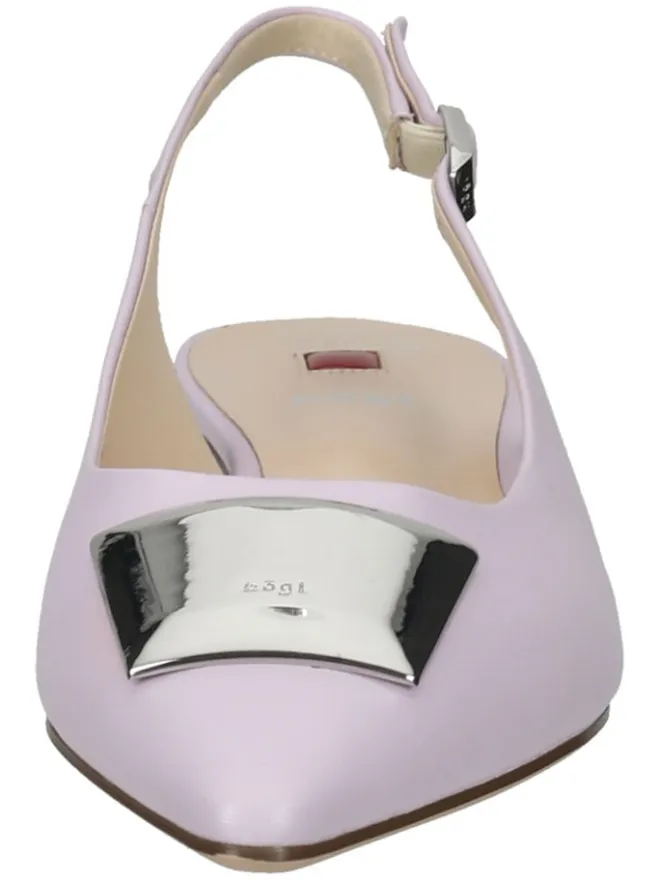 Leder-Slingpumps in Lila>Högl Clearance