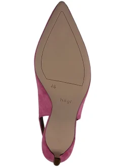 Leder-Slingpumps in Pink><noscript><img width=