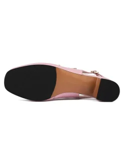 loft37 Pumps^Leder-Slingpumps in Rosa