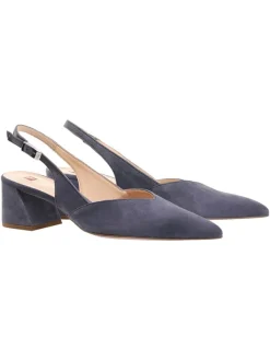 Leder-Slingpumps "Laura" in Blau>Högl Sale