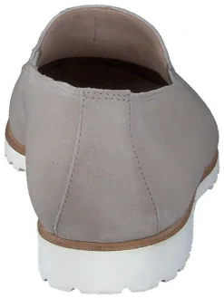 Paul Green Halbschuhe^Leder-Slipper in Grau