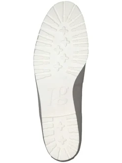 Paul Green Halbschuhe^Leder-Slipper in Grau