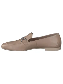 Paul Green Halbschuhe^Leder-Slipper in Hellbraun