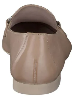 Paul Green Halbschuhe^Leder-Slipper in Hellbraun