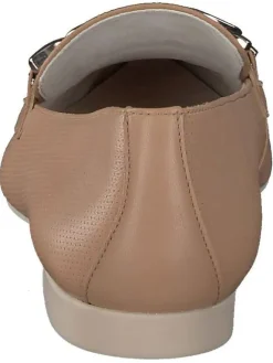 Paul Green Halbschuhe^Leder-Slipper in Hellbraun