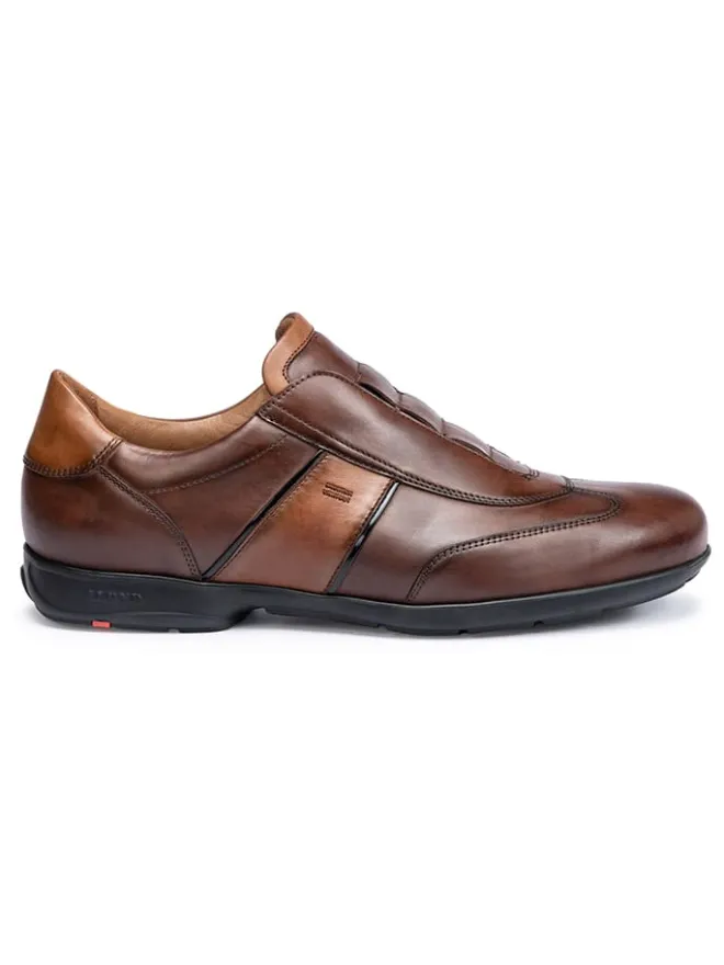Leder-Slipper "Albano" in Braun>LLOYD Hot