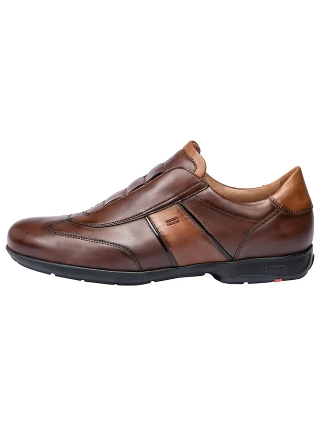 Leder-Slipper "Albano" in Braun>LLOYD Hot