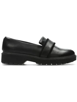 Clarks Halbschuhe^Leder-Slipper 