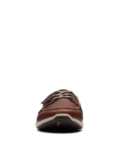 Leder-Slipper 