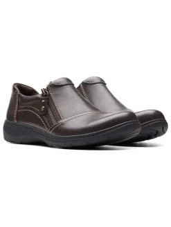 Clarks Halbschuhe^Leder-Slipper 