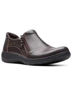 Clarks Halbschuhe^Leder-Slipper 