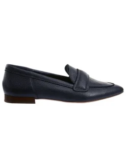 Högl Halbschuhe^Leder-Slipper "Geena" in Dunkelblau