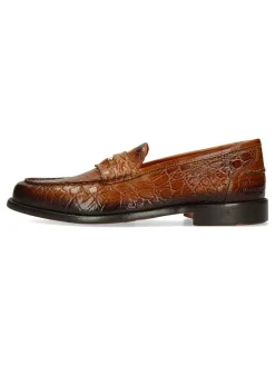 MELVIN & HAMILTON Halbschuhe^Leder-Slipper "Gianna 3" in Hellbraun